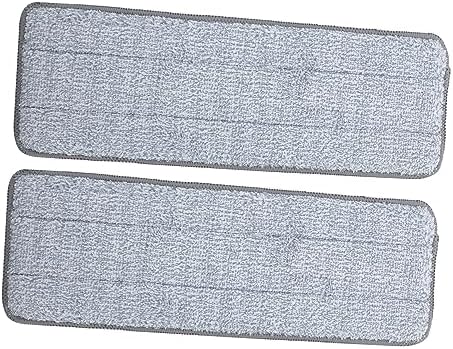 SHERCHPRY 2pcs Microfiber Mop Pads - Wet Dry Cleaning