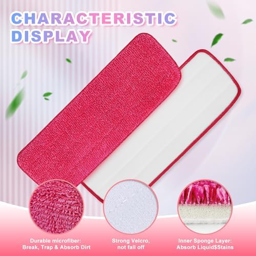 KEEPOW 14 Inch Microfiber Window Scrubber Refill 1