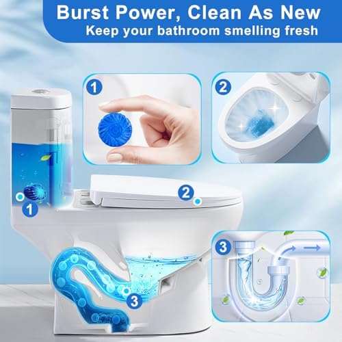 Msvvko Toilet Bowl Cleaner Tablets 40 Pcs