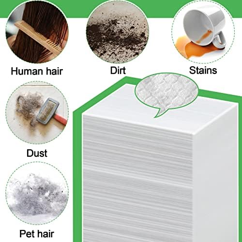 Zubebe 600 Pcs Disposable Dry Mop Refills