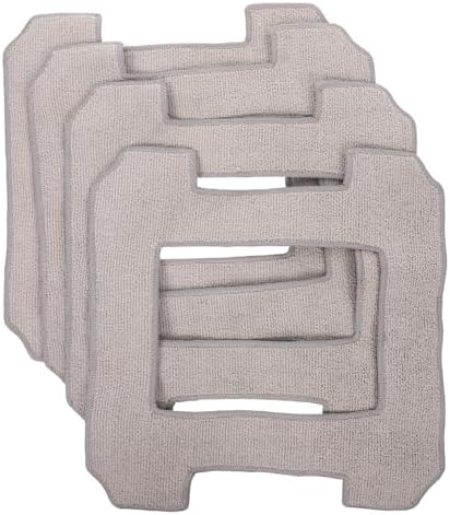 4Pcs Packove Window Vacuum Cloths for Wpro Washable Mop Replacement