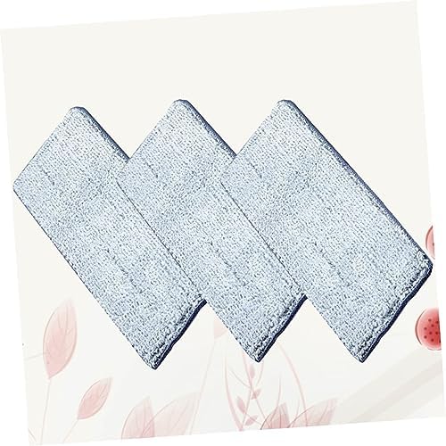 3PCS Heavy Duty Mop Cloths for Quick Pet Hair Dust Cleaning
