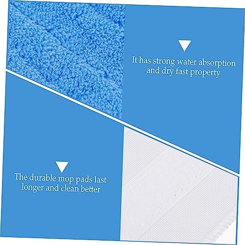 4pcs Cedar Mop Head Replacements for Steam Pads Swifter Vacuum Refills