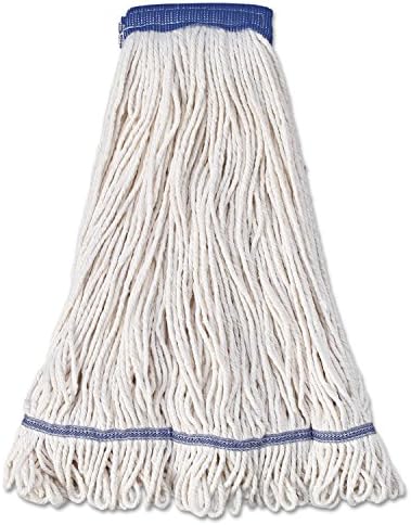 Boardwalk BWK504WH 5 Inch Super Loop Wet Mop Head - X-Large White