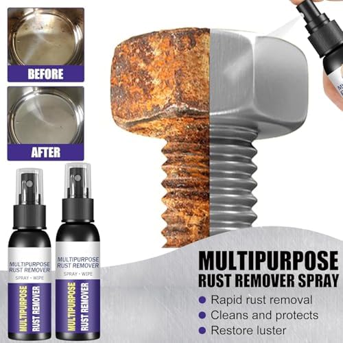 Multipurpose Rust Remover Spray 3pcs 30ml