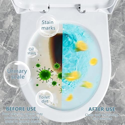 Krris Lemon Scent Foaming Toilet Cleaner 4 Pack
