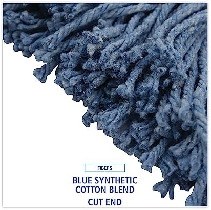 Boardwalk BWK2020B Mop Head No 20 Cut-End Blue