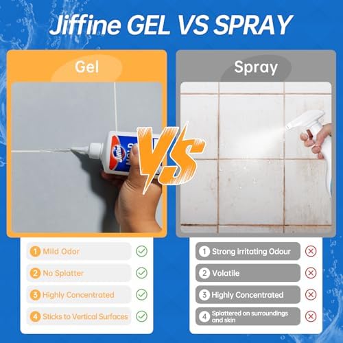 Jiffine Mold Stain Remover Gel - 8 Fl Oz