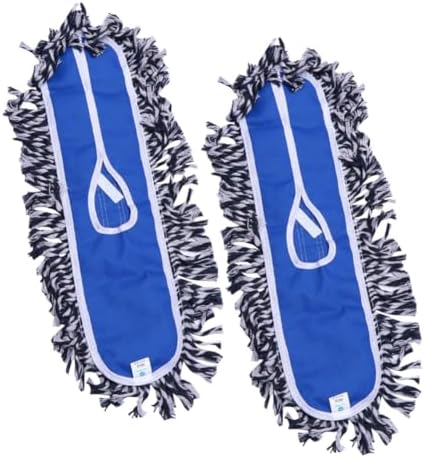2Pcs Push Mop Cloth Durable Reusable 1