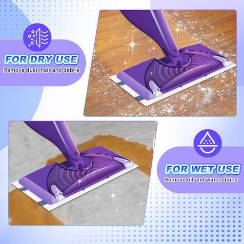 YagoDago 25 Count Swiffer Compatible Mop Pads