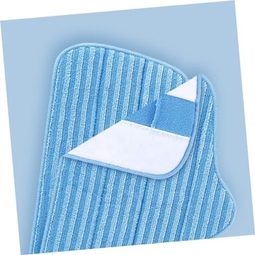 2pcs Reusable Microfiber Mop Pads for Hardwood Floors