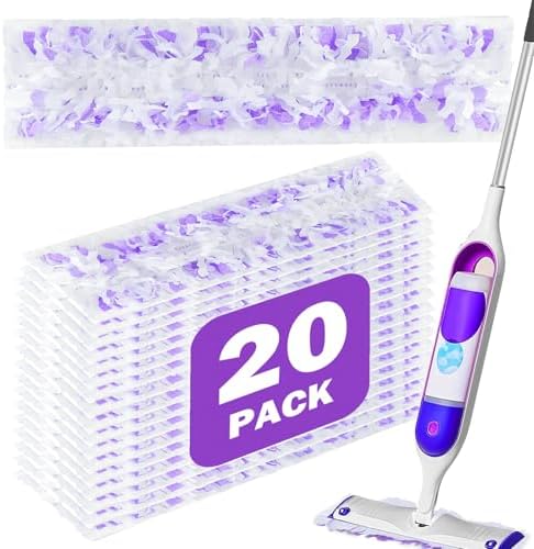 Disposable Power Mop Pads Refills for Swiffer PowerMop 20 Count