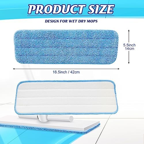 LOYIM 40 Pack Microfiber Mop Pads Replacement Heads 1