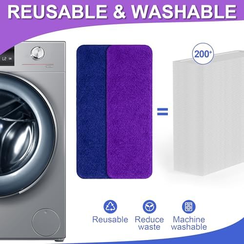 Aifacay Reusable Mop Pads for Swiffer Power Mop