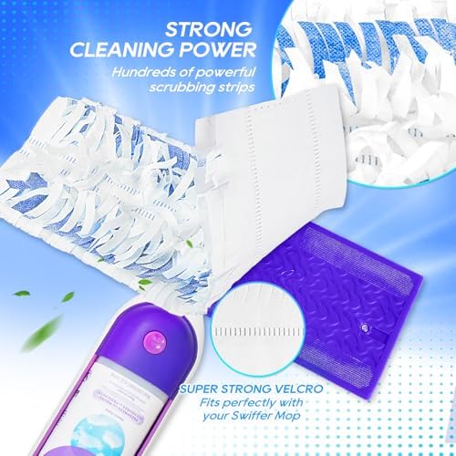 YagoDago 20-Pack Power Mop Refills for Multi-Surface Cleaning