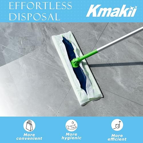 KMAKII X-Large Dry Sweeping Cloths 100 Pcs Pack