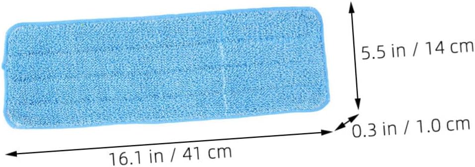 4Pcs Washable Fiber Cloth Mop Pads for Hardwood Floors