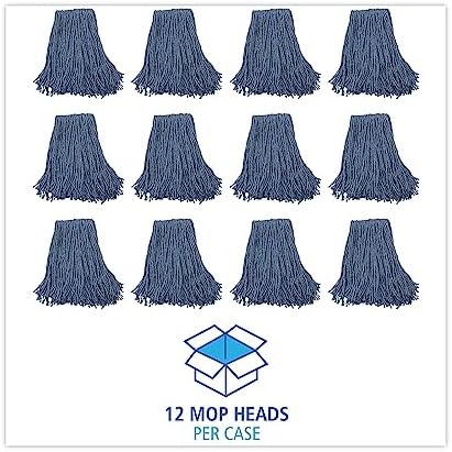 Boardwalk BWK2020B Mop Head No 20 Cut-End Blue