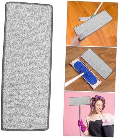 4PCS Microfiber Mop Pads Replacements for Wet Dry Mopping