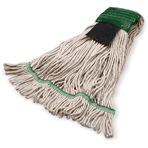 SPARTA Flo-Pac Acrylic Mop Head Replacement Medium Green Pack of 2