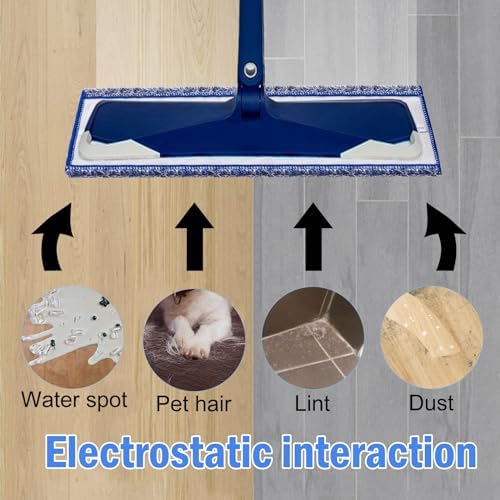 ZIONYA 4 Pack Microfiber Dust Pads for Bona Mops