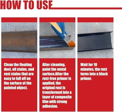 Rust Converter Paint for Metal 300g Anti Rust Coating