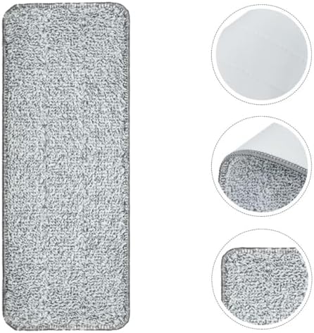 3pcs Washable Fiber Mop Pads for Hardwood and Tile