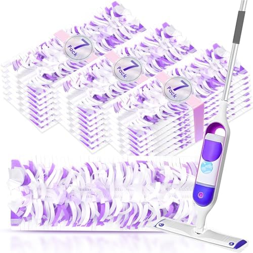 21 Pack Disposable Mop Pads for Swiffer Power Mop