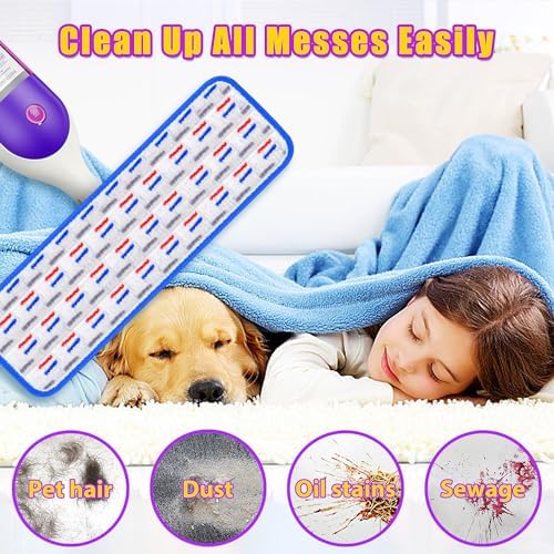 FORSPEEDER 8 Pack Reusable Mop Pads for Swiffer Power Mop