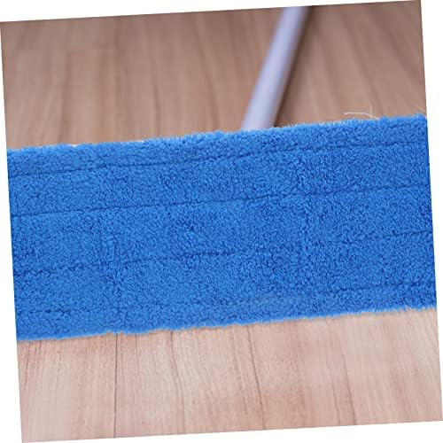 2Pcs Coral Fleece Mop Pads Reusable Replacement Heads