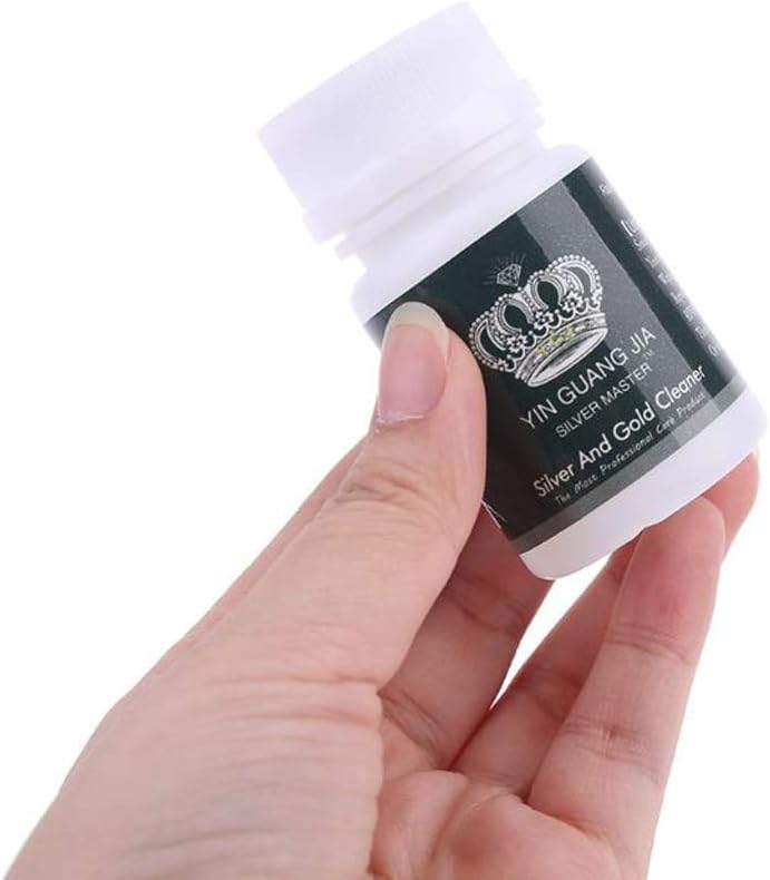 2Pcs Jewelry Cleaner Rust Remover Anti Tarnish Detergent
