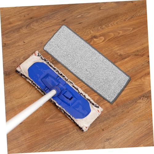 4PCS Reusable Microfiber Mop Heads for Wet Dry Floor Cleaning