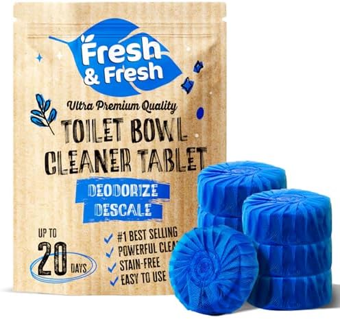 Fresh Fresh Toilet Bowl Cleaner Tablets 10-Pack 2-3 Week Lasting