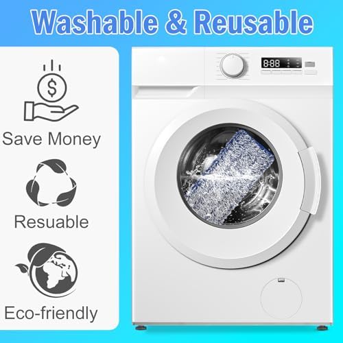 ZIONYA 4 Pack Microfiber Dust Pads for Bona Mops
