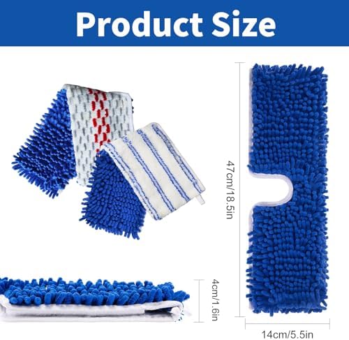 2 Pack Flip Mop Refills for O-Cedar Wet Dry Use