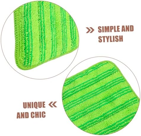 3pcs Microfiber Mop Pads Replacement Washable for Hardwood Tile