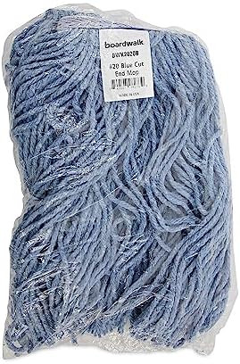 Boardwalk BWK2020B Mop Head No 20 Cut-End Blue