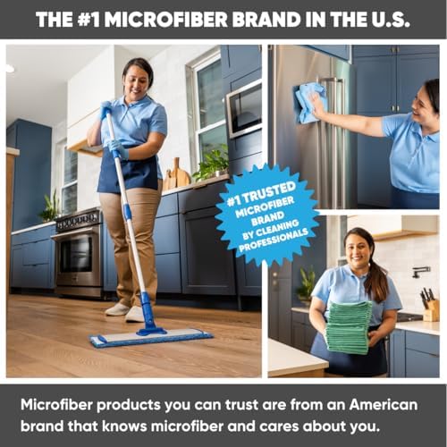 3Pack Microfiber Mop Replacement Heads for Deep Cleaning