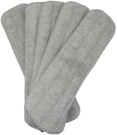 5Pcs Reusable Mop Pads for Efficient Floor Cleaning 1