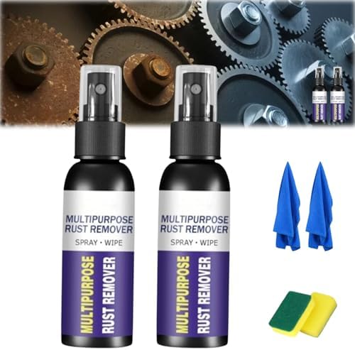 RJDJ Multipurpose Rust Remover Spray Kit 2pc-120ml