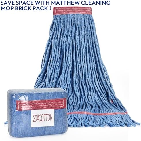 L Luke Supply Matthew 20oz Mop Head Replacement Pack of 6