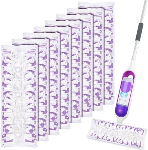 FORSPEEDER 8 Count Disposable Mop Pads Refills for Swiffer PowerMop