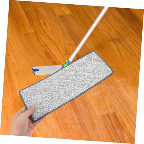 4PCS Reusable Microfiber Mop Heads for Wet Dry Floor Cleaning