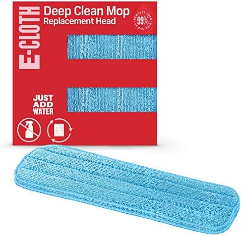 E-Cloth Deep Clean Replacement Microfiber Mop Heads 2 Pack