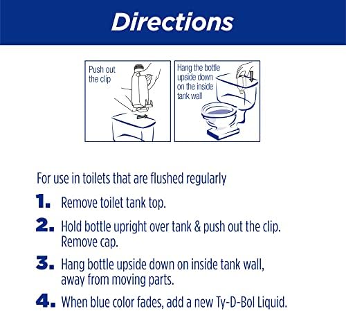 Ty-D-Bol Toilet Bowl Cleaner with Deodorizing Action