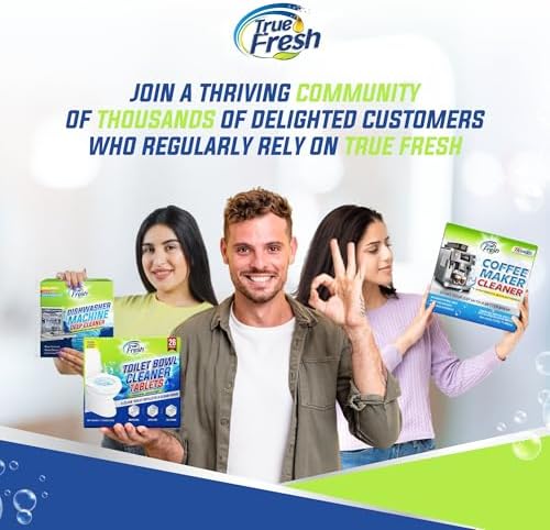 True Fresh Toilet Cleaner Tablets 26 Pack - Ocean Scent 1
