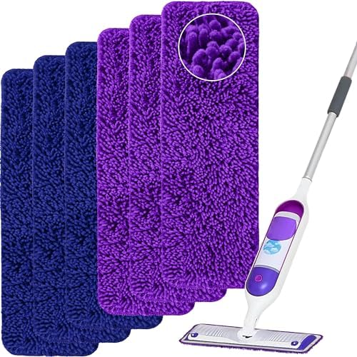 Aifacay Reusable Mop Pads for Swiffer Power Mop