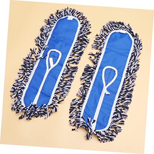 2Pcs Push Mop Cloth Durable Reusable 1
