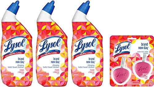 Lysol Toilet Bowl Cleaner Variety Pack with Mango Hibiscus