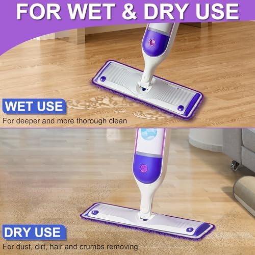 Aifacay Reusable Mop Pads for Swiffer Power Mop